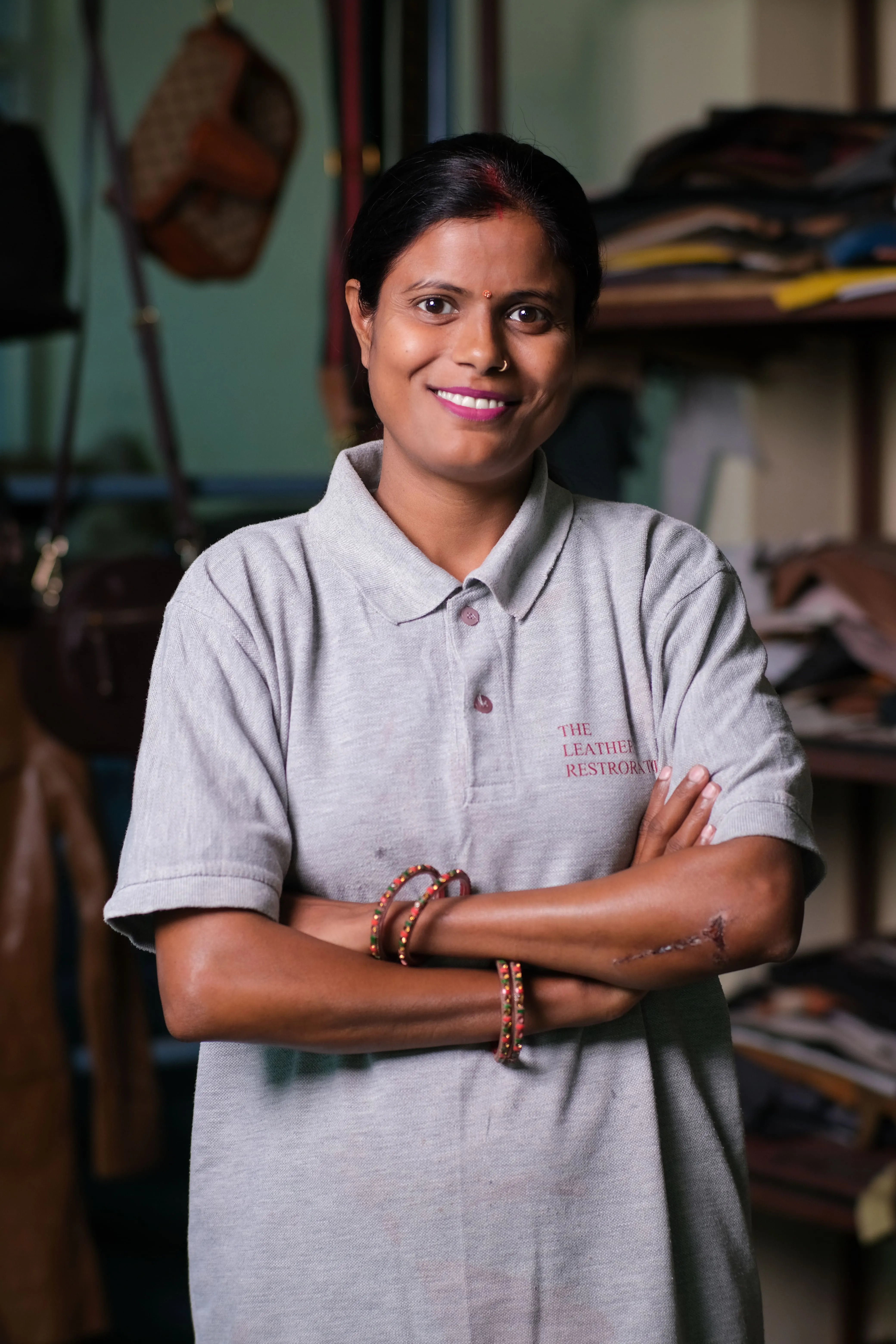 Nancy Nair Logistics Head at The Leather Restorators