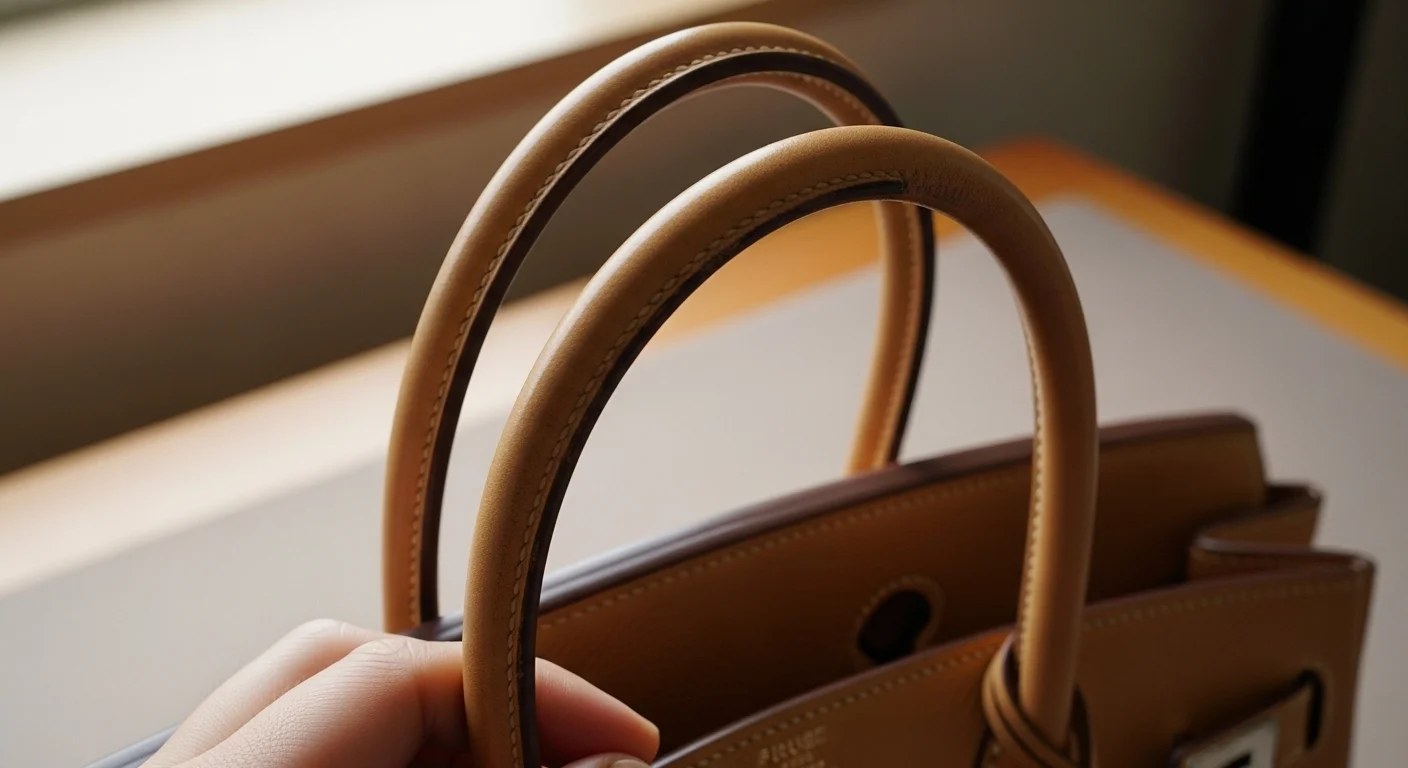 Hermès Birkin bag conditioning and hardware polishing by expert craftsman